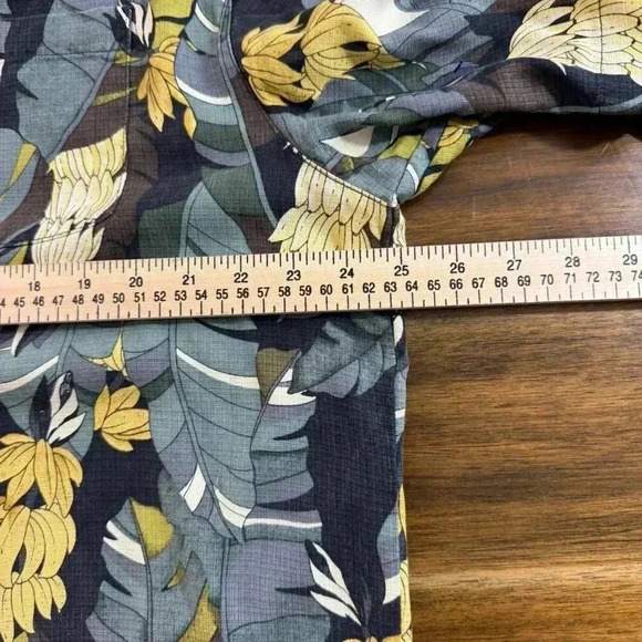 Tommy Bahama Banana Print Silk Vacation Shirt XL - Picture 5 of 6